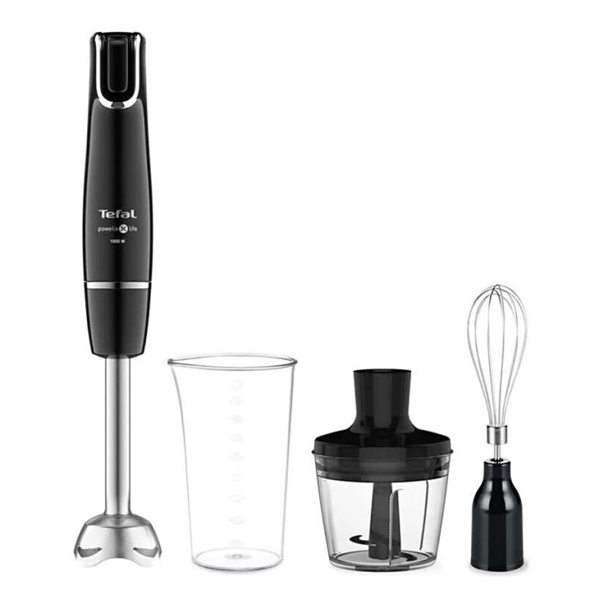 Tefal - Varinha mágica INFINY FORCE V2 3em1 1000W/230V preto/aço inoxidável