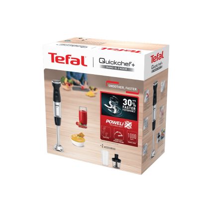 Tefal - Varinha mágica QUICKCHEF 1000W/230V preto