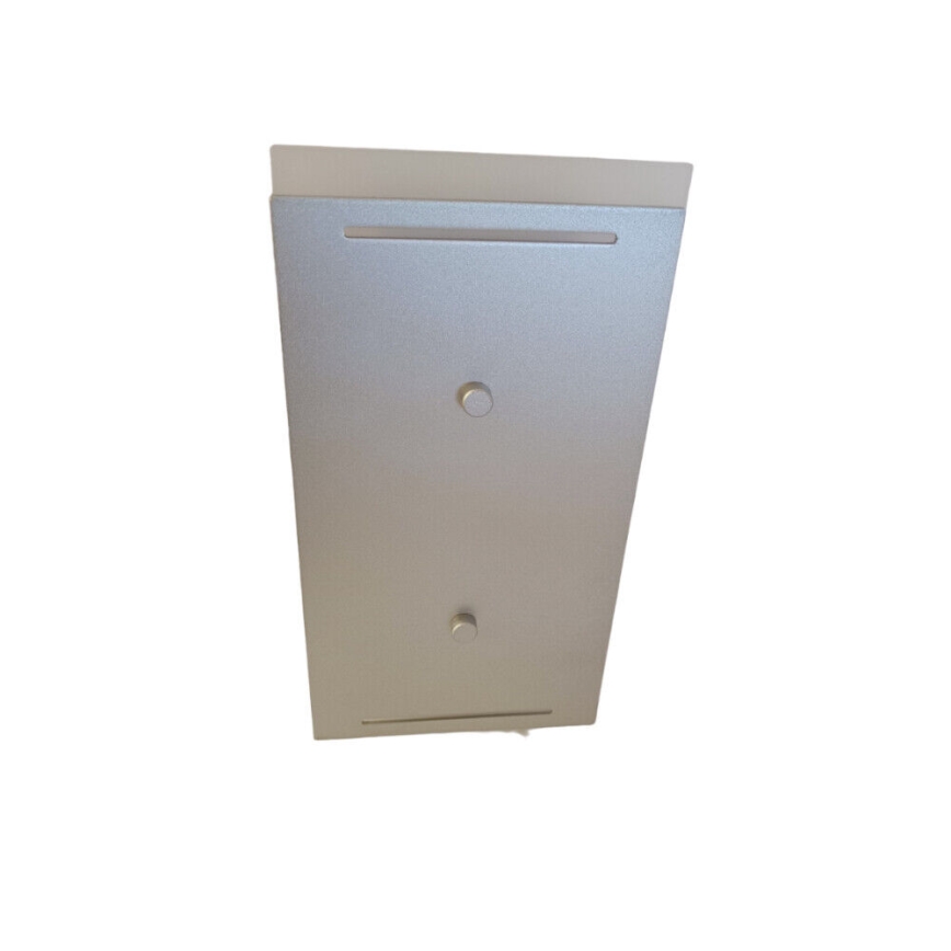 Telefunken 307704TF - Iluminação de parede exterior LED 2xLED/3W/230V IP44 prateado
