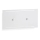 Telefunken 307806TF - Iluminação de parede exterior LED 2xLED/3,5W/230V IP44 branco