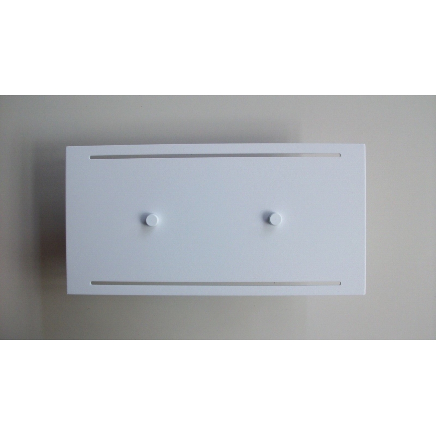 Telefunken 307806TF - Iluminação de parede exterior LED 2xLED/3,5W/230V IP44 branco