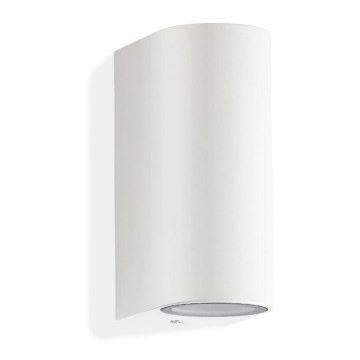 Telefunken 308006TF - Iluminação de parede exterior LED 2xGU10/5W/230V IP44