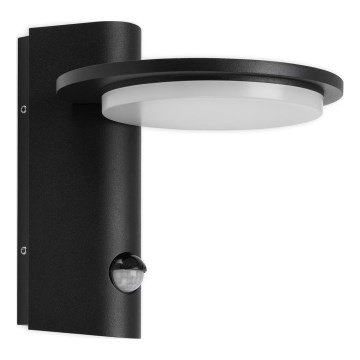 Telefunken 312505TF-LED Iluminação de parede exterior com sensor LED/10W/230V IP44 preto