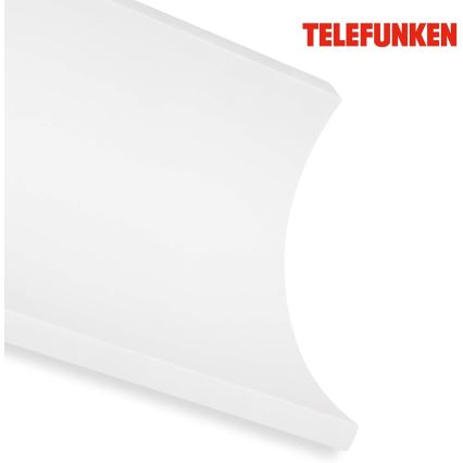 Telefunken 312806TF - Iluminação de parede exterior LED 2xLED/6W/230V IP44 branco