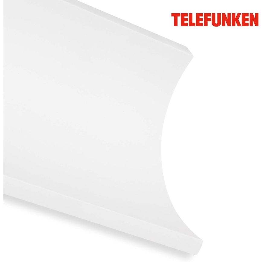 Telefunken 312806TF - Iluminação de parede exterior LED 2xLED/6W/230V IP44 branco