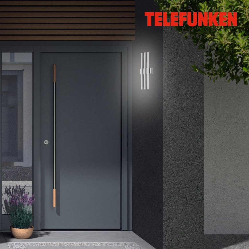 Telefunken 313304TF - Iluminação de parede exterior LED 3xLED/4W/230V IP44