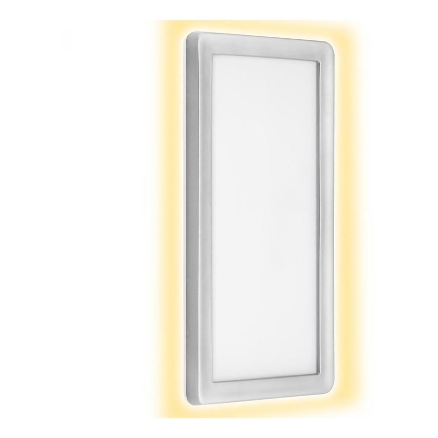 Telefunken 313604TF - Iluminação de parede exterior LED LED/16W/230V IP44 prateado