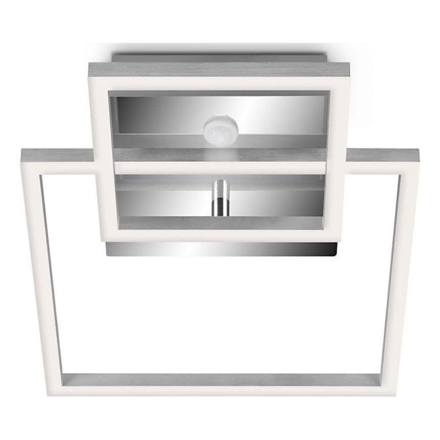 Telefunken 318608TF - Iluminação de teto LED com sensor FRAME LED/17W/230V 3000K cromado mate