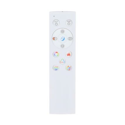 Telefunken 320104TF - Luminária de teto LED RGBW regulável LED/21W/230V 3000-6500K Ø 45 cm + controlo remoto