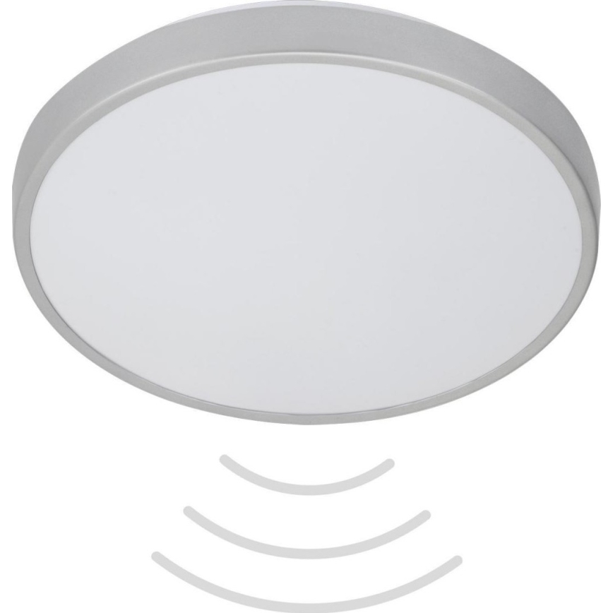 Telefunken 601604TF - Iluminação para teto de casa de banho LED com sensor LED/12W/230V IP44 diâmetro 29 cm