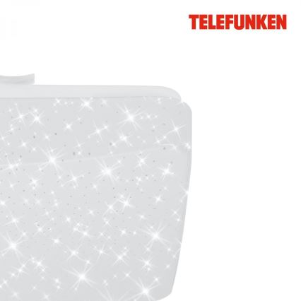 Telefunken 601906TF - Iluminação de teto LED com sensor LED/12W/230V 4000K