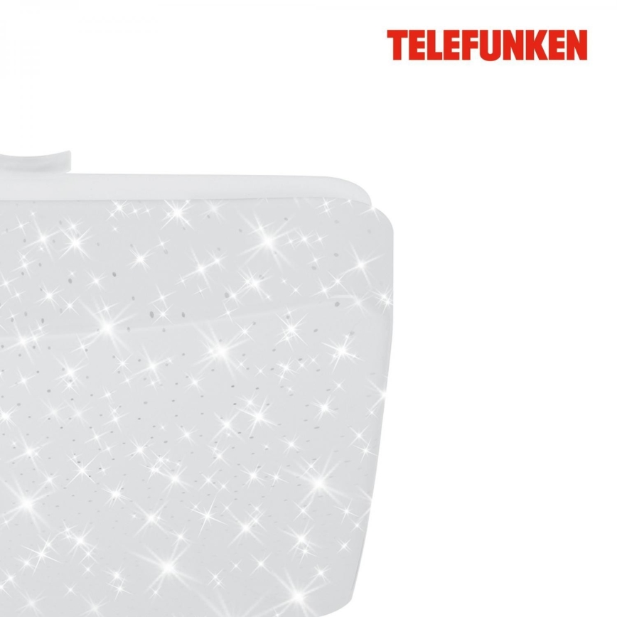 Telefunken 601906TF - Iluminação de teto LED com sensor LED/12W/230V 4000K