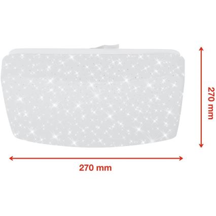 Telefunken 601906TF - Iluminação de teto LED com sensor LED/12W/230V 4000K