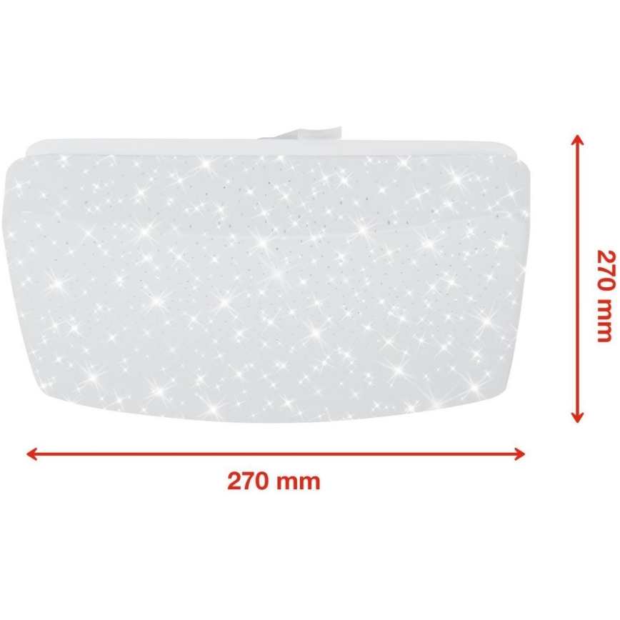 Telefunken 601906TF - Iluminação de teto LED com sensor LED/12W/230V 4000K