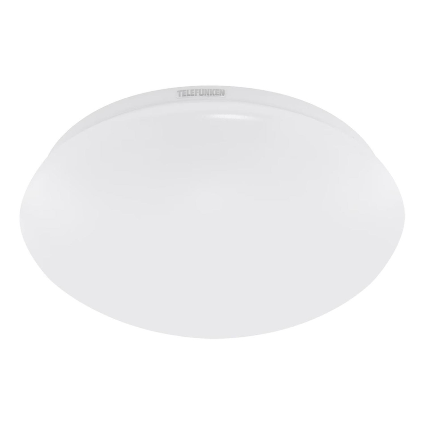 Telefunken 602006TF - Iluminação de teto para casa de banho LED com sensor LED/15W/230V IP44 4000K