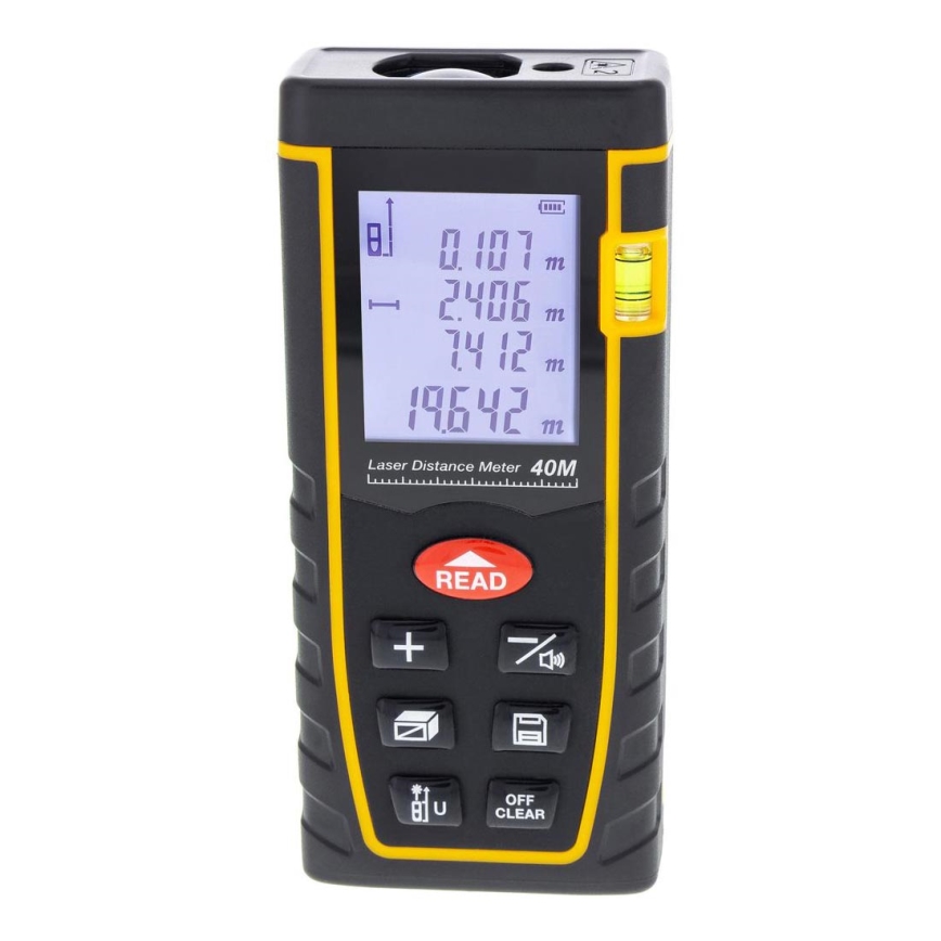 Telémetro laser 2xAAA