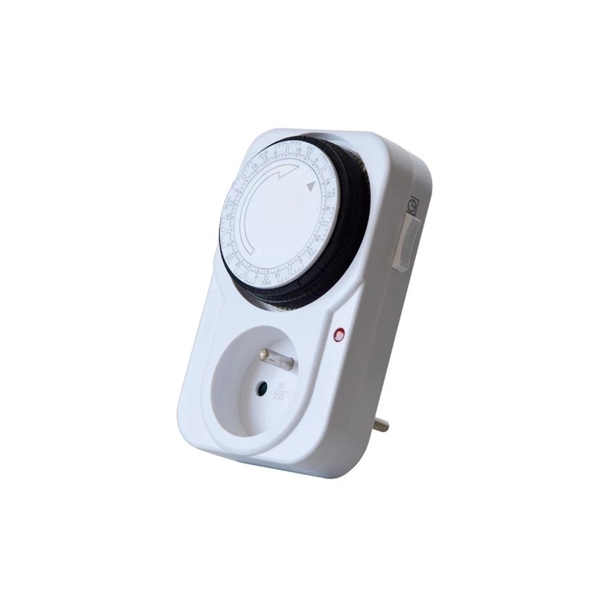 Temporizador mecânico interruptor semanal 16A/230V