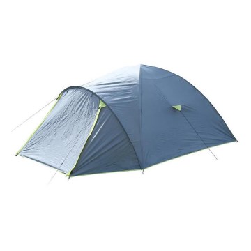Tenda de dupla cobertura para 4 pessoas PU 3000 mm cinzento