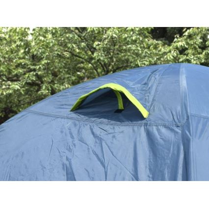 Tenda de dupla cobertura para 4 pessoas PU 3000 mm cinzento