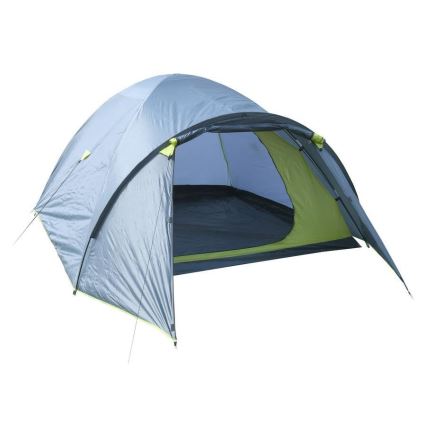 Tenda de dupla cobertura para 4 pessoas PU 3000 mm cinzento
