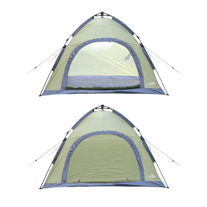Tenda instantânea para 3-4 pessoas PU 3000 mm verde