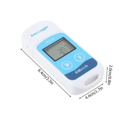 Termómetro com gravação USB IP67