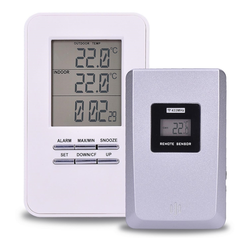 Termómetro digital com sensor 2xAAA