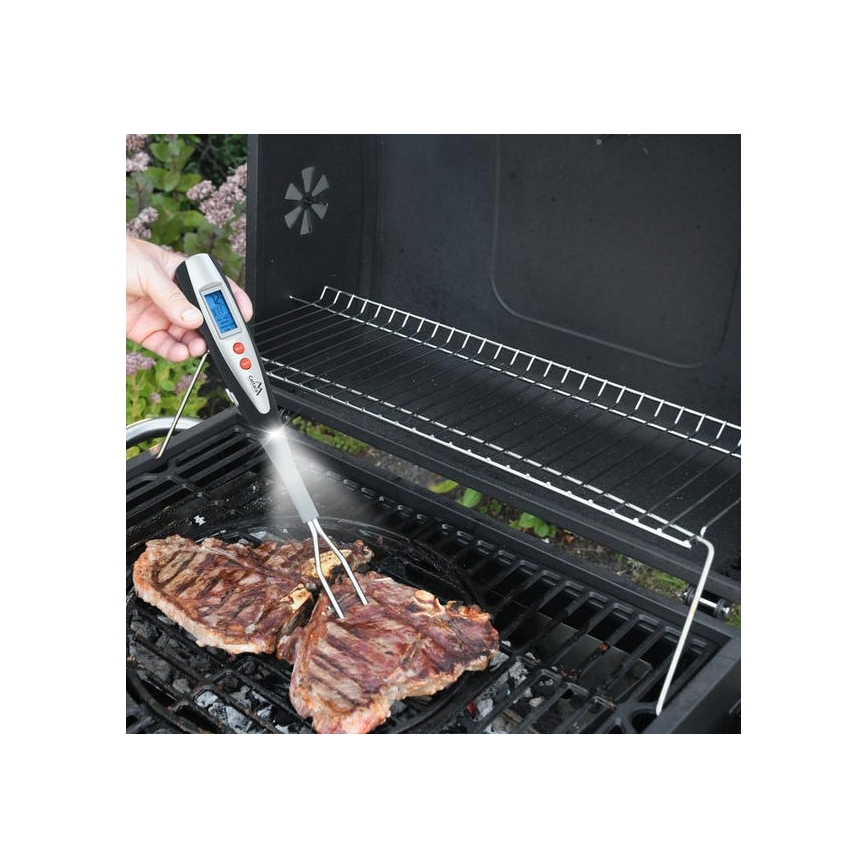 Termómetro digital para carnes 0-100°C 2xAAA