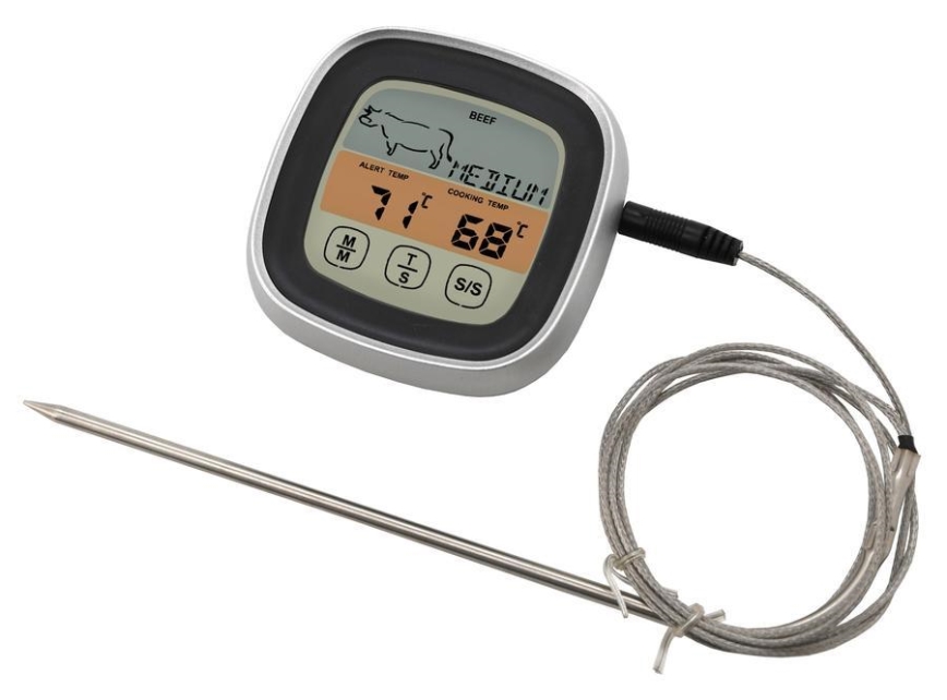 Termómetro digital para carnes com sonda -20-300°C 2xAAA