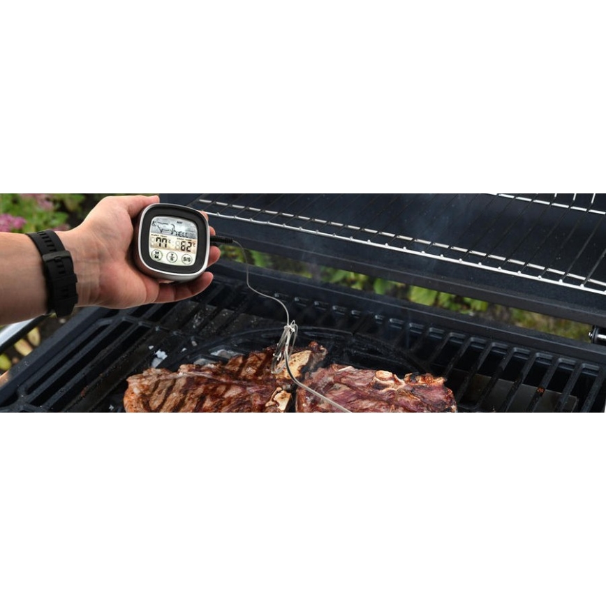 Termómetro digital para carnes com sonda -20-300°C 2xAAA