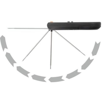 Termómetro digital plegable para carne 0-300°C 2xAAA