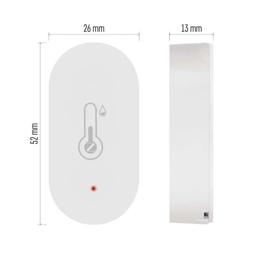 Termómetro digital sem fios  GoSmart 1×CR2032