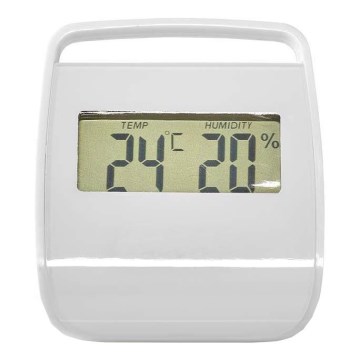 Termómetro interior com medidor de humidade 1xLR54