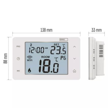 Termostato digital GoSmart 230V/6A