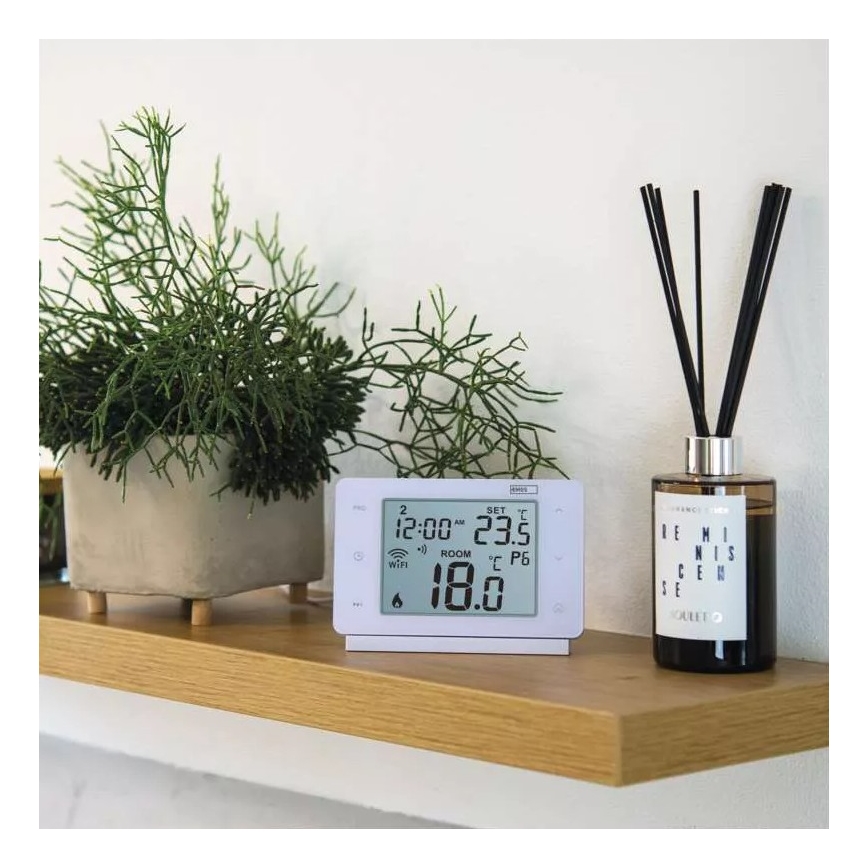 Termostato digital sem fios GoSmart 230V/16A Wi-FI Tuya