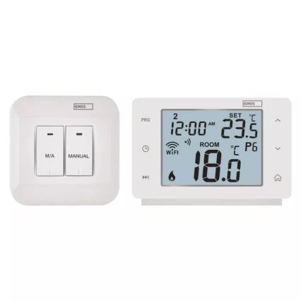 Termostato digital sem fios GoSmart 230V/16A Wi-FI Tuya