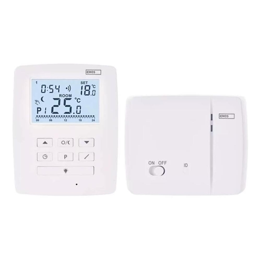Termóstato programável 230V+2xAA