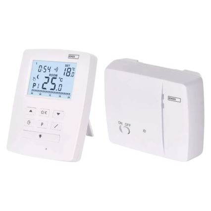 Termóstato programável 230V+2xAA
