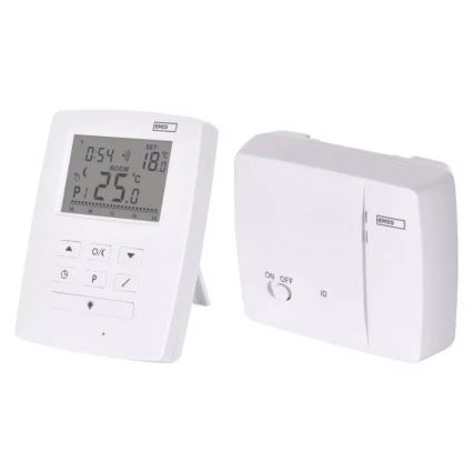 Termóstato programável 230V+2xAA