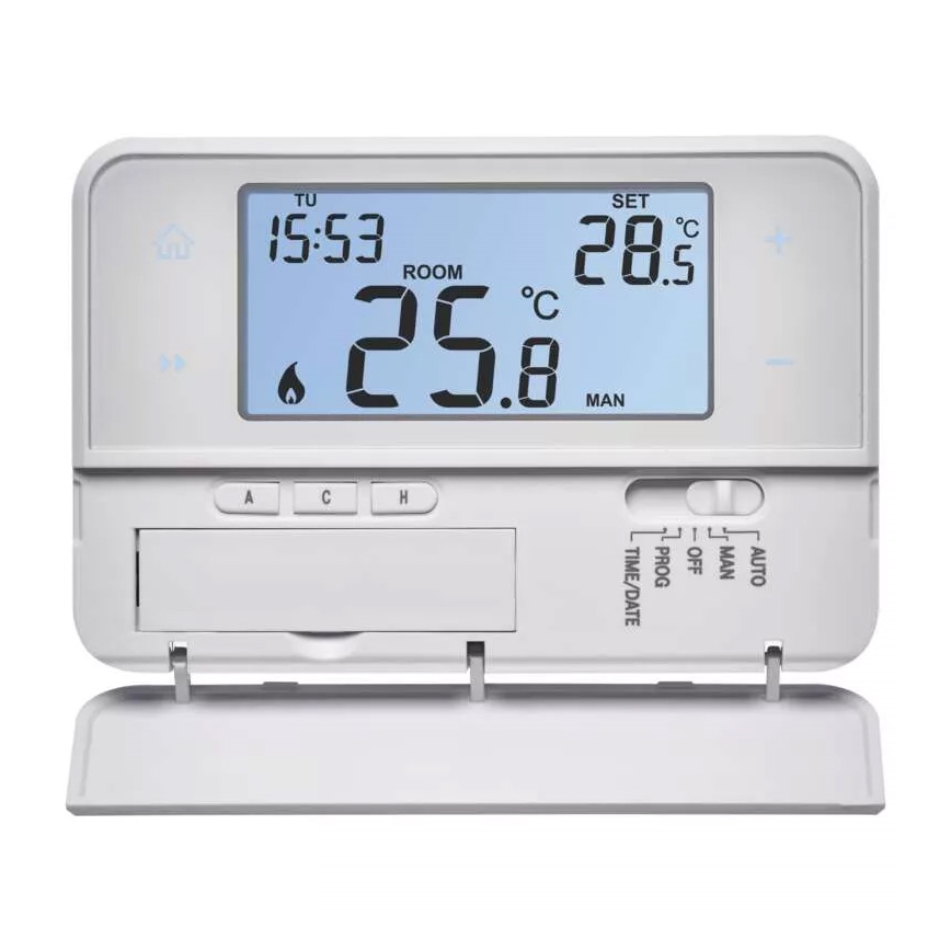 Termóstato programável 230V + 2xAA
