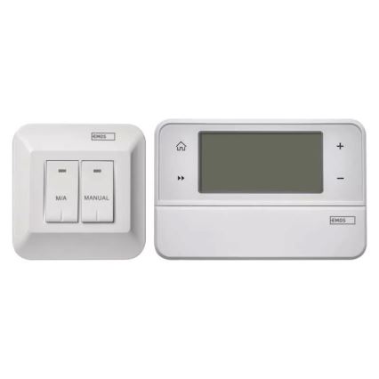 Termóstato programável 230V + 2xAA