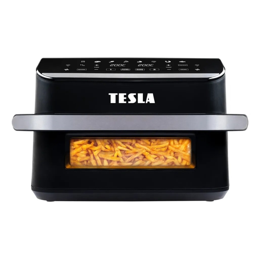 TESLA Electronics AirCook - Air Fryer digital com multifunções 10 l 2400W/230V