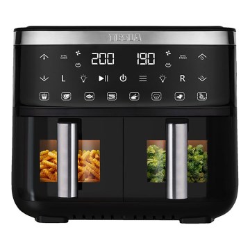 TESLA Electronics AirCook - Air Fryer digital com multifunções 7,6 l 2850W/230V