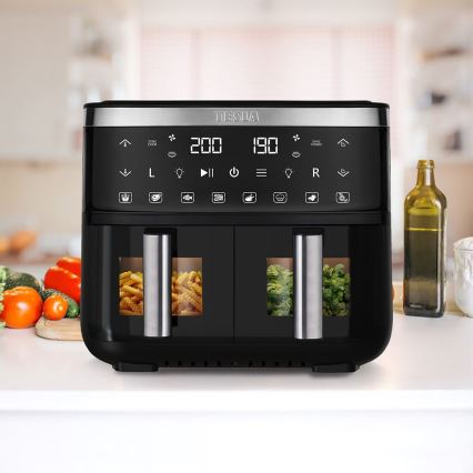 TESLA Electronics AirCook - Air Fryer digital com multifunções 7,6 l 2850W/230V