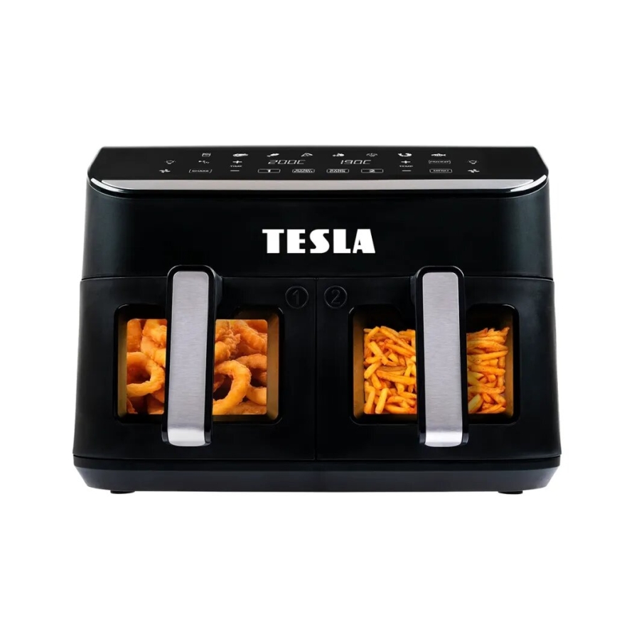 TESLA Electronics AirCook - Air Fryer digital com multifunções 9 l 2400W/230V
