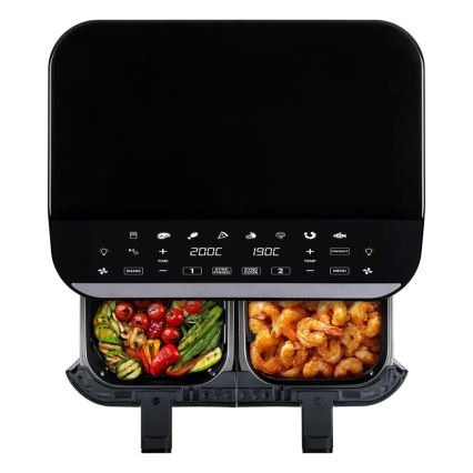 TESLA Electronics AirCook - Air Fryer digital com multifunções 9 l 2400W/230V