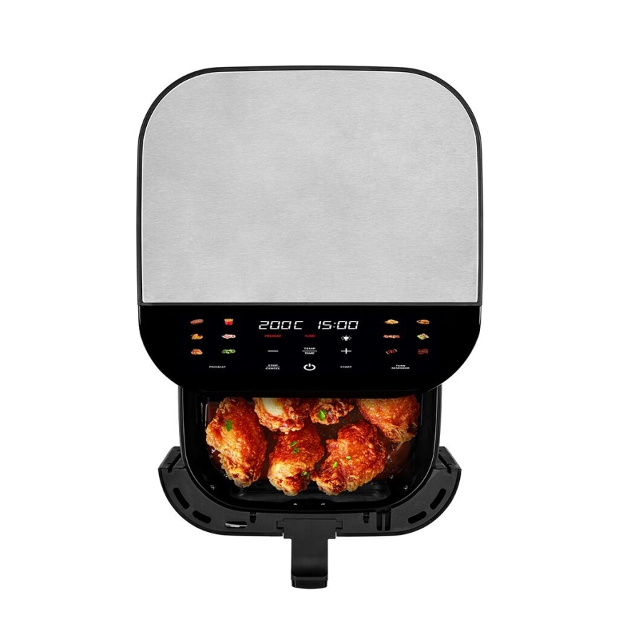 TESLA Electronics AirCook - Air fryer inteligente multifuncional digital 9 l 1700W/230V Wi-Fi