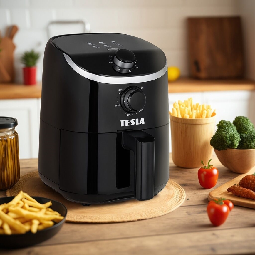 TESLA Electronics AirCook - Air Fryer multifuncional 2 l 900W/230V