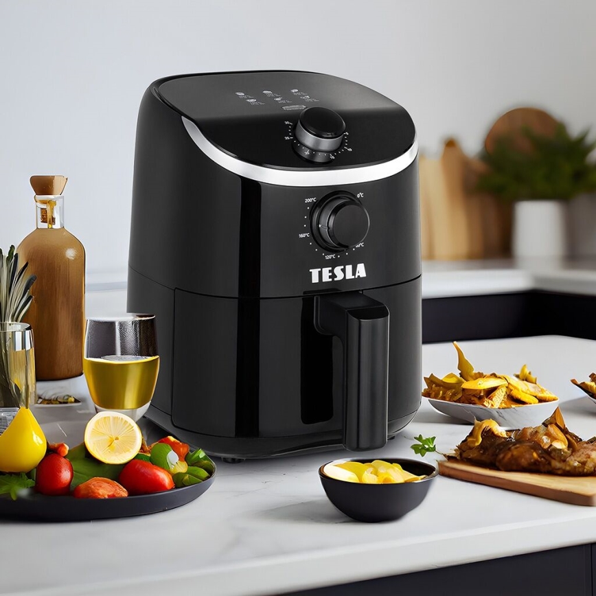 TESLA Electronics AirCook - Air Fryer multifuncional 2 l 900W/230V