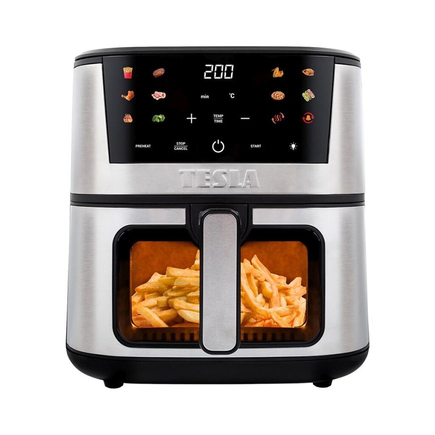 TESLA Electronics AirCook - Air Fryer multifuncional digital 7 l 1600W/230V